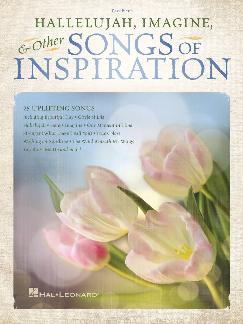 Hallelujah, Imagine & Other Songs of Inspiration - Easy Piano - Book