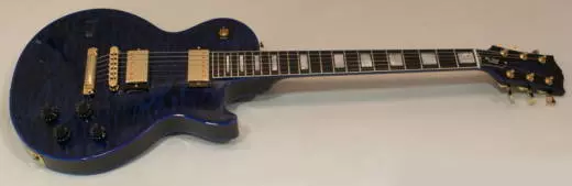Les Paul Custom Widow Electric Guitar - Translucent Blue