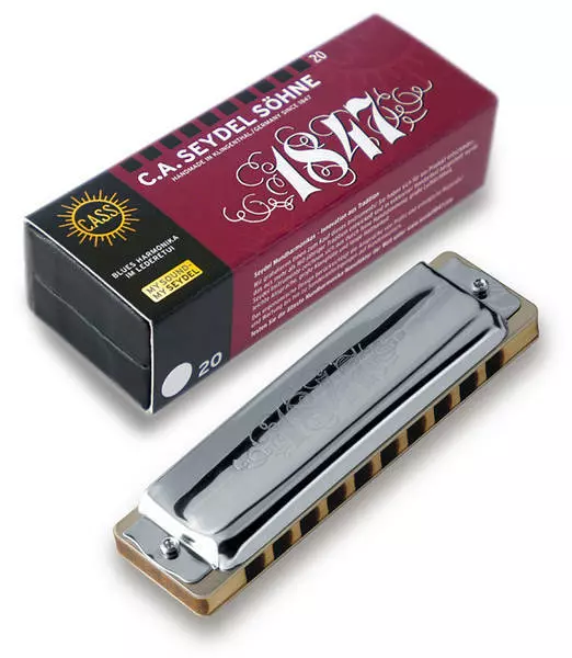 Blues 1847 Classic Harmonica - Key of A