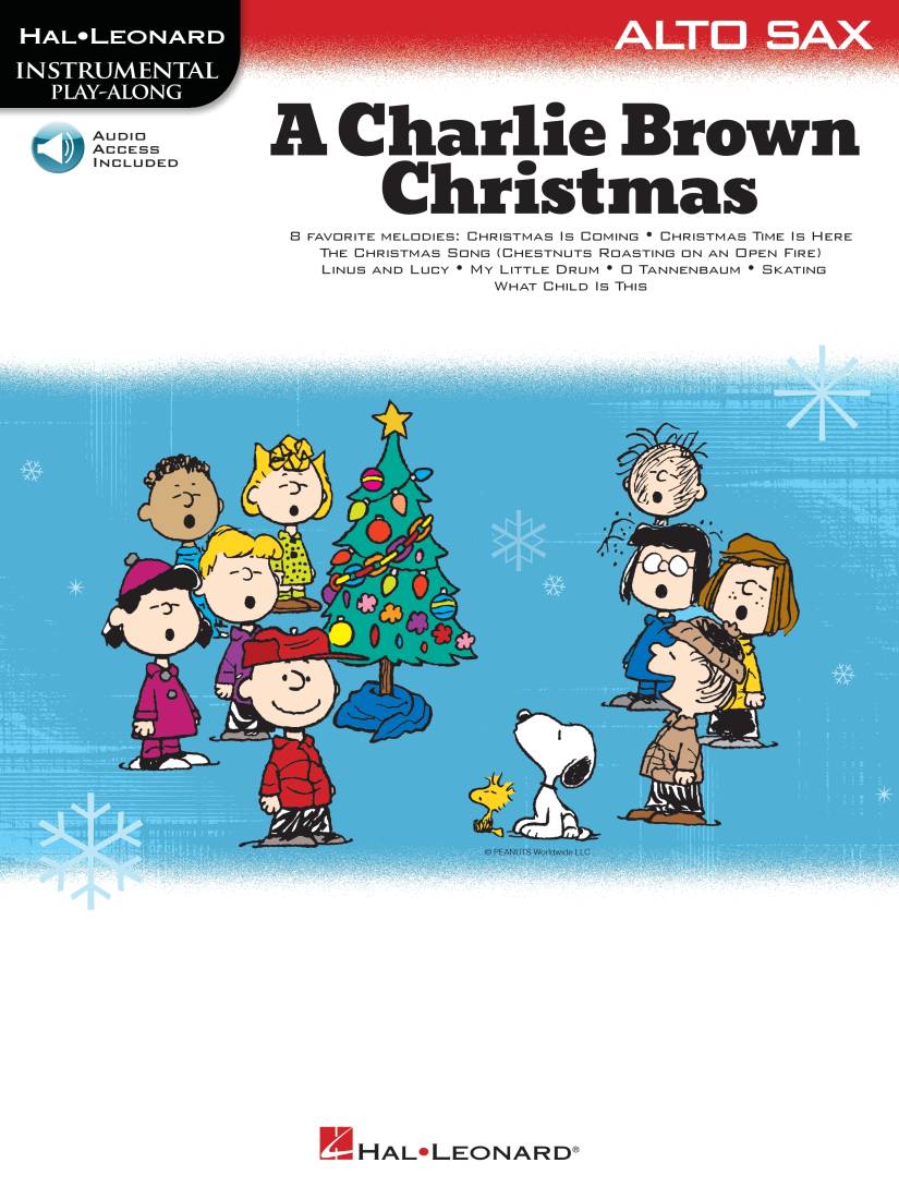 A Charlie Brown Christmas: Instrumental Play-Along - Guaraldi - Alto Sax - Book/Audio Online