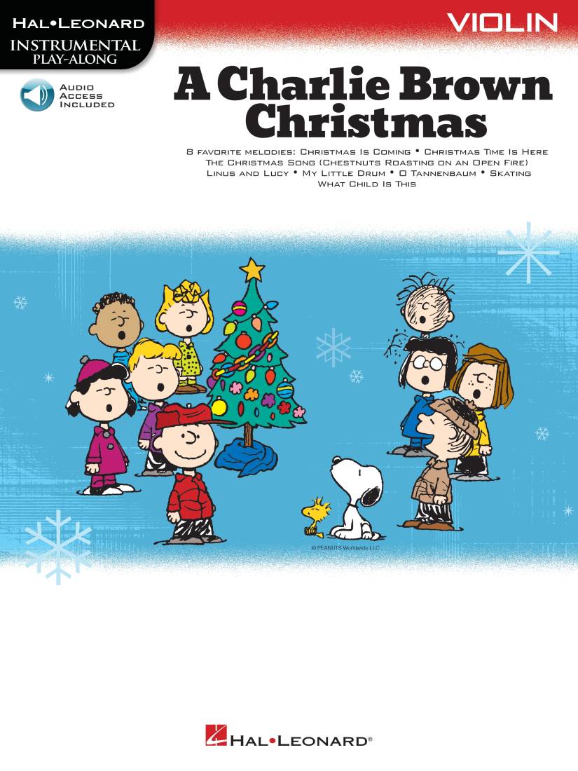 A Charlie Brown Christmas: Instrumental Play-Along - Guaraldi - Violon - Livre/Audio en ligne