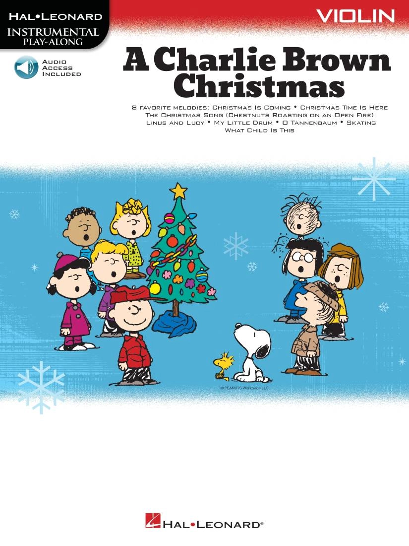 A Charlie Brown Christmas: Instrumental Play-Along - Guaraldi - Violin - Book/Audio Online