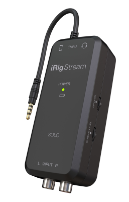 IK Multimedia - iRig Stream Solo Compact Audio Interface