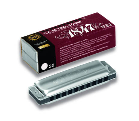 Blues 1847 Noble Harmonica - Key of A Flat