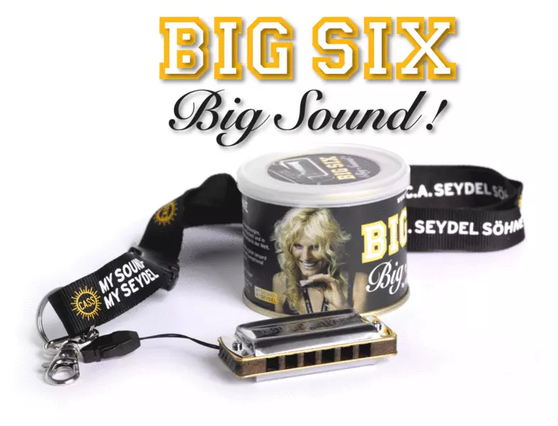 Blues Big Six Classic Harmonica - Key of C