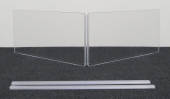 Clearsonic - AX2412x2 48x12 2-Section Acrylic Shield Height Extender