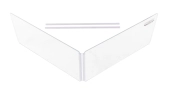 Clearsonic - 2-Section Acrylic Drum Shield Height Extender - 48 W x 12 H