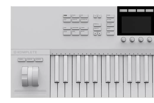 Komplete Kontrol S49 49-Key Controller - Vapor Grey