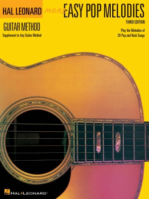 Hal Leonard - More Easy Pop Melodies (Third Edition) - Guitar - Book