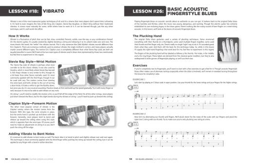 100 Blues Lessons: Guitar Lesson Goldmine Series - Heussenstamm/Johnson - Guitar TAB - Book/Audio Online