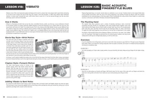 100 Blues Lessons: Guitar Lesson Goldmine Series - Heussenstamm/Johnson - Guitar TAB - Book/Audio Online
