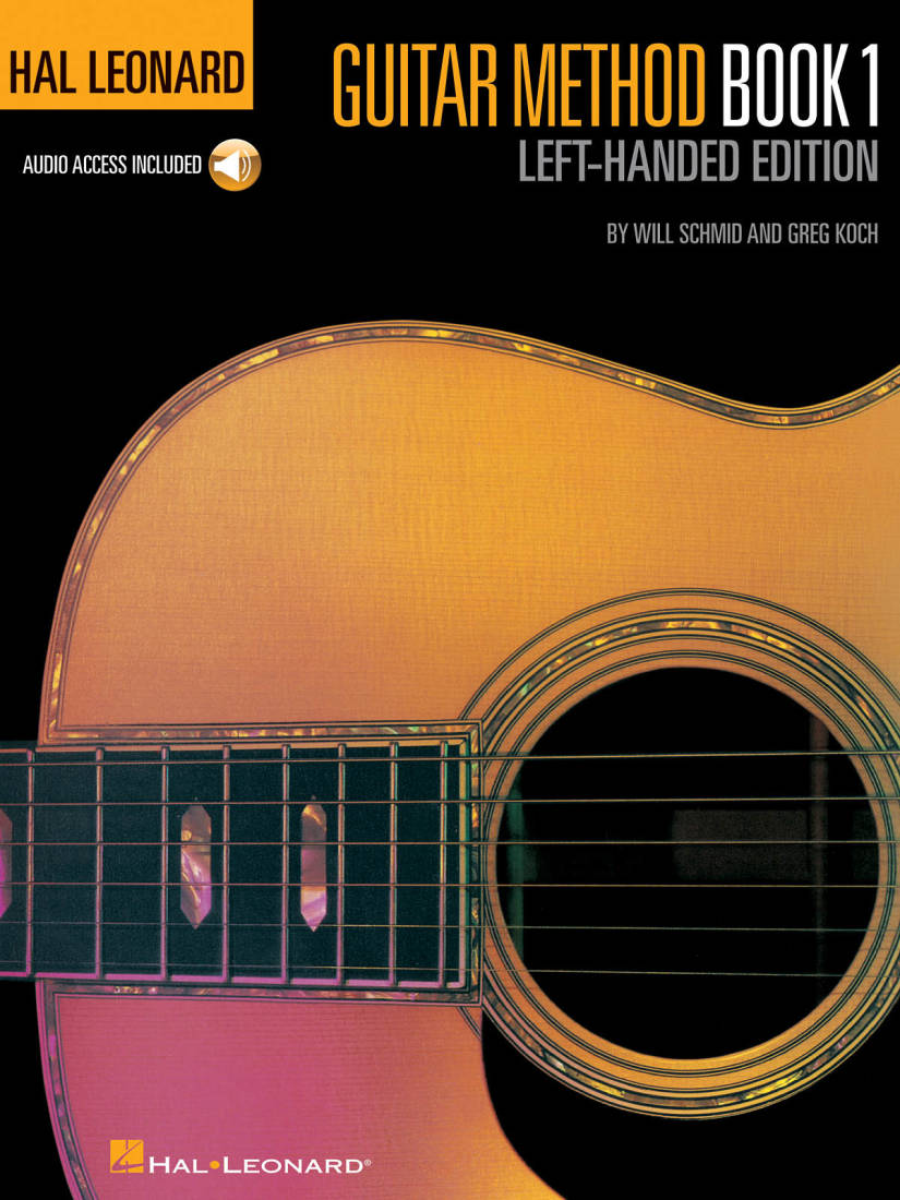 Hal Leonard Guitar Method, Book 1 (Left-Handed Edition) - Schmid/Koch - Guitar - Book/Audio Online