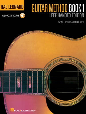 Hal Leonard - Hal Leonard Guitar Method, Book 1 (Left-Handed Edition) - Schmid/Koch - Guitar - Book/Audio Online