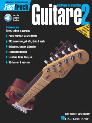 FastTrack Guitar Method, Book 2 (French Edition) - Neely/Schroedl - Guitar - Book/Audio Online