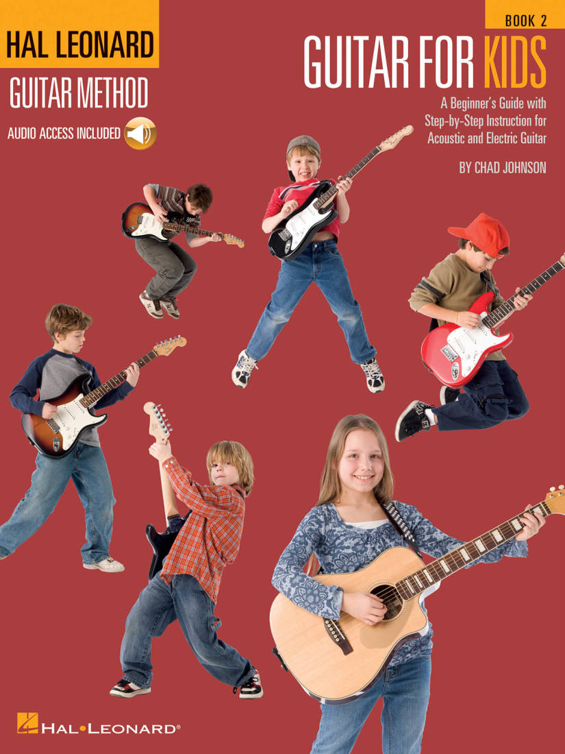 Guitar for Kids, Book 2 - Johnson - Book/Audio Online