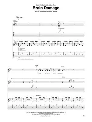 Pink Floyd: Guitar Anthology - Guitar TAB - Book