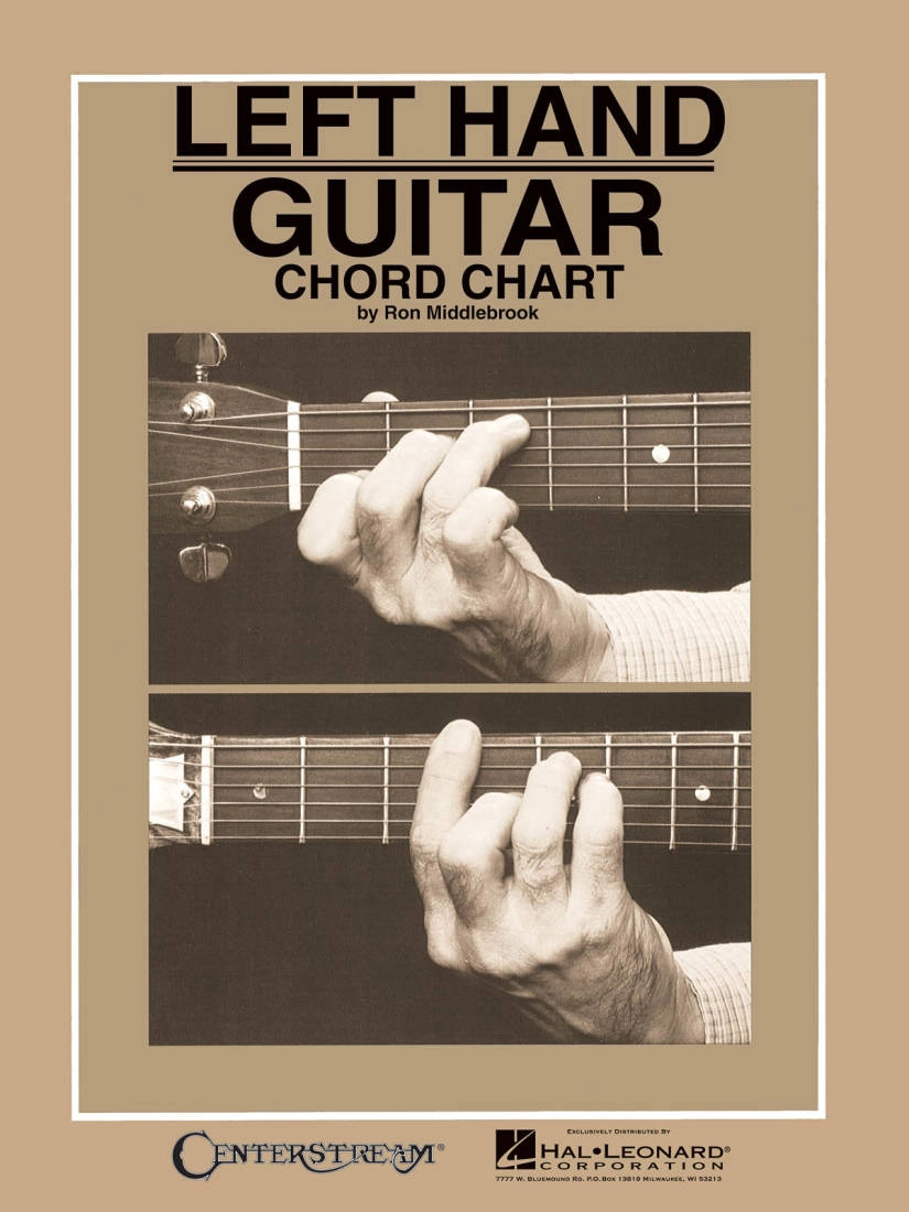 Left Hand Guitar Chord Chart - Middlebrook - Guitar - Chart