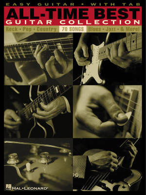 Hal Leonard - All-Time Best Guitar Collection - Tablatures de guitare faciles - Livre
