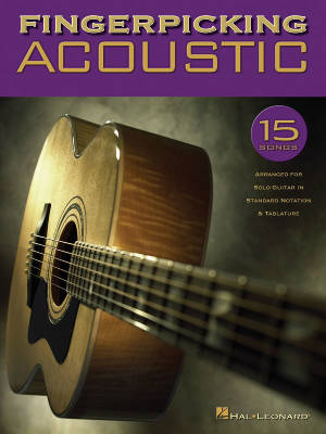 Hal Leonard - Fingerpicking Acoustic - Tablatures de guitare - Livre
