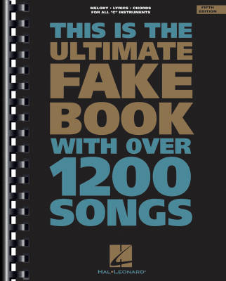 Hal Leonard - The Ultimate Fake Book (5th Edition) - C Edition - Book