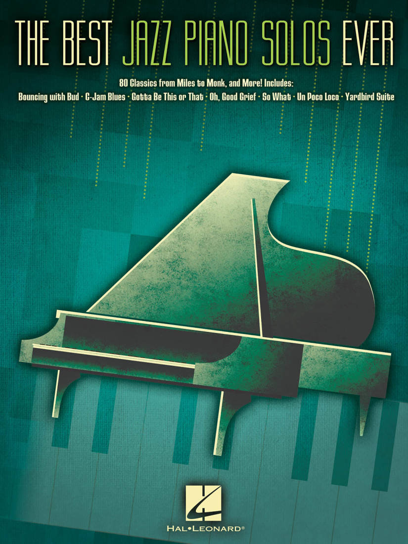 The Best Jazz Piano Solos Ever - Piano - Book