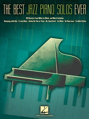 Hal Leonard - The Best Jazz Piano Solos Ever - Piano - Book