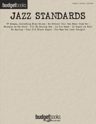 Hal Leonard - Jazz Standards: Budget Books - Piano/Vocal/Guitar - Book