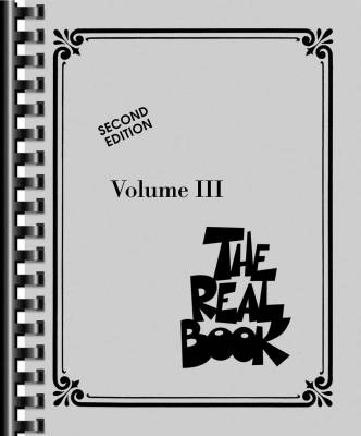 Hal Leonard - The Real Book, Volume III - C Edition - Book