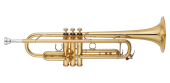 Yamaha - YTR-8335LA Custom Series Wayne Bergeron Signature Bb Trumpet with Case - Gold Lacquer