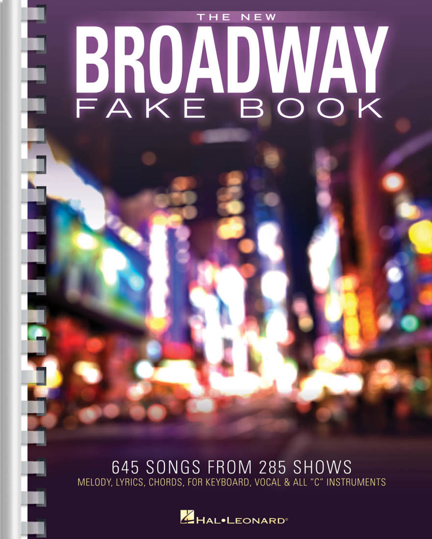 The New Broadway Fake Book - C Instruments/Voice - Book
