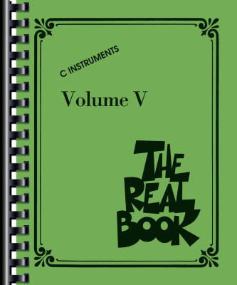 Hal Leonard - The Real Book, Volume V - C Edition - Book