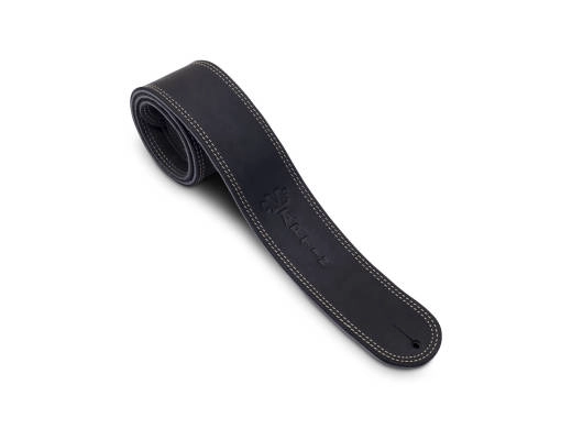 Soft Leather Guitar Strap - Black