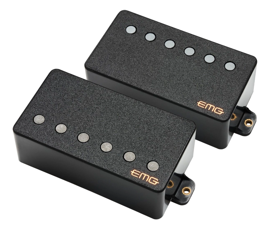 57/66 TW Dual Mode Humbucker Pickup Set - Black