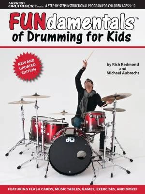 Hal Leonard - Modern Drummer Presents FUNdamentals of Drumming for Kids - Redmond/Aubrecht - Drum Set - Book/Video Online
