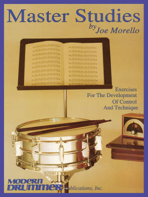 Master Studies - Morello - Snare Drum - Book