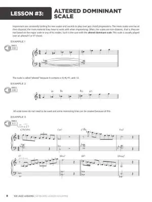 100 Jazz Lessons - Deneff/Edstrom - Piano - Book/Audio Online