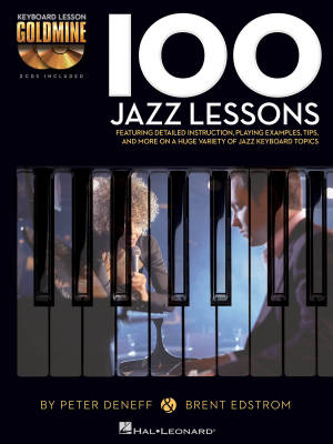 100 Jazz Lessons - Deneff/Edstrom - Piano - Book/Audio Online