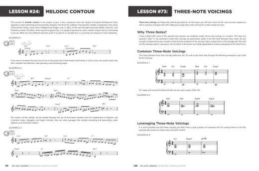 100 Jazz Lessons - Deneff/Edstrom - Piano - Book/Audio Online