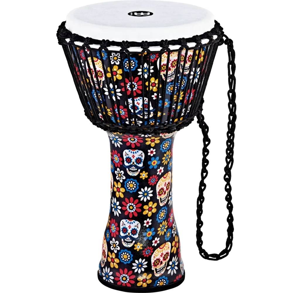 Travel Series Rope Tuned Djembe w/Synthetic Head - 10 Inch
