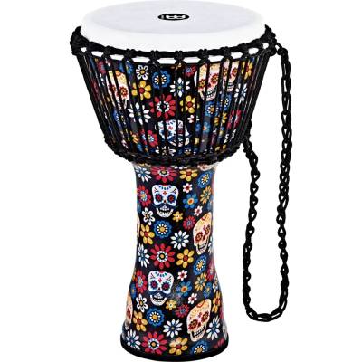 Meinl - Travel Series Rope Tuned Djembe w/Synthetic Head - 10 Inch