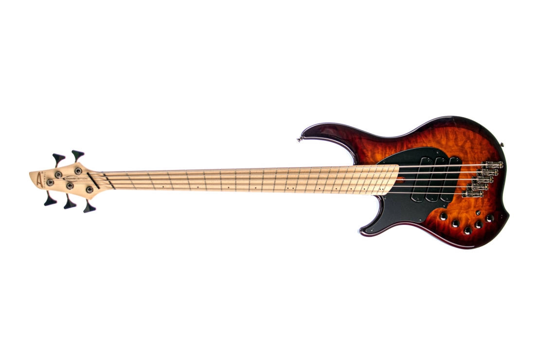 Combustion 5-String Bass w/ Maple Fingerboard, Left Handed - Vintageburst