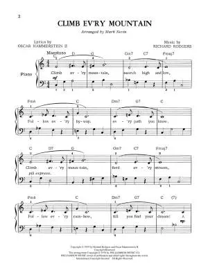 The Sound of Music - Rodgers /Hammerstein /Nevin - Easy Piano - Book