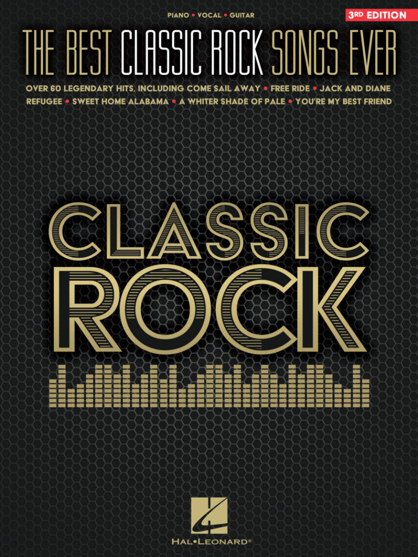 The Best Classic Rock Songs Ever (3rd Edition) - Piano/Vocal/Guitar - Book