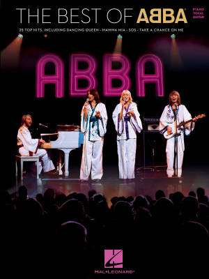 Hal Leonard - The Best of ABBA - Piano/Voix/Guitare - Livre
