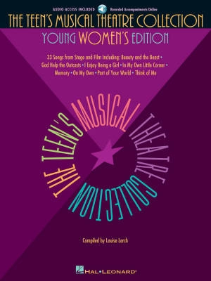 Hal Leonard - The Teens Musical Theatre Collection: Young Womens Edition - Lerch - Piano/Vocal/Guitar - Book/Audio Online