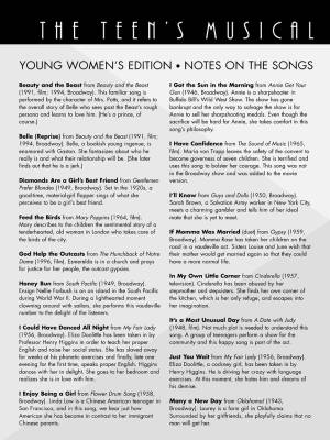 The Teen\'s Musical Theatre Collection: Young Women\'s Edition - Lerch - Piano/Vocal/Guitar - Book/Audio Online