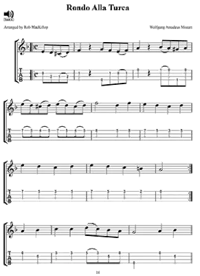 20 Easy Classical Uke Pieces for Kids- MacKillop - Book/Audio Online