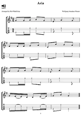 20 Easy Classical Uke Pieces for Kids- MacKillop - Book/Audio Online