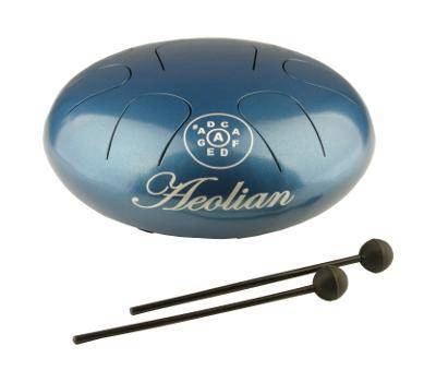 Steel Tongue Drum, Aeolian Tuning - Blue