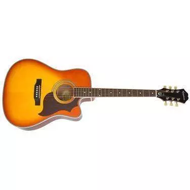FT-350SCE Acoustic/Electric w/ Min-e-Tune - Violinburst
